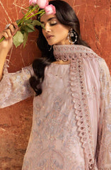 Lavish Premium Dilkash Luxury Chiffon Collection D-08 Chilaen Pink