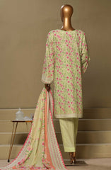 Bin Saeed Lawn Chikankari 3 PC Collection Vol 01 D-08