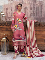 Uraan By Zara Meer Printed Doriya Staple Collection Vol 10 Design 08