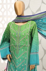 Bin Saeed Khaddar Winter Embroidered Collection 2024 D-08