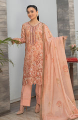 Parisa by Fantak Unstitched Lawn Summer Collection 2025 Vol-02 D-08