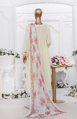 Bin Saeed Eid Edit Luxury Frock 3PC Collection D-09