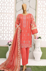 Bin Saeed Khaddar Winter Embroidered Collection 2024 D-09