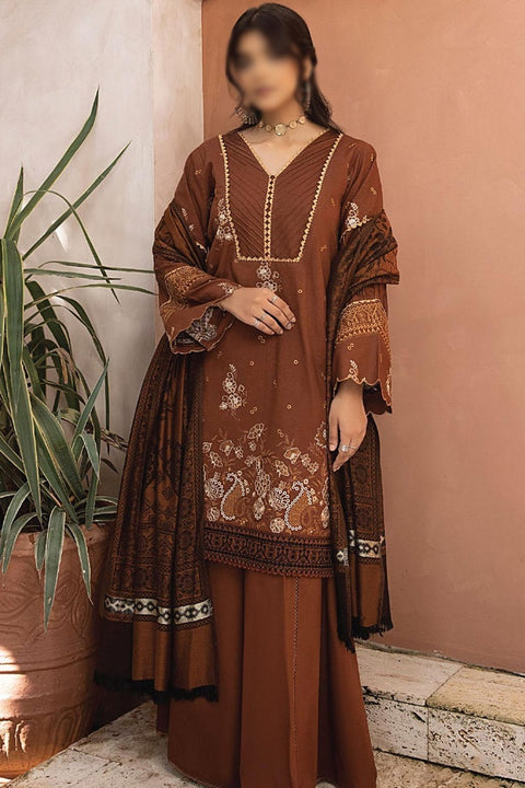 Elak Khaddar Embroidered Collection 2023 Design 09