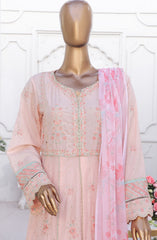 Bin Saeed Eid Edit Luxury Frock 3PC Collection D-10