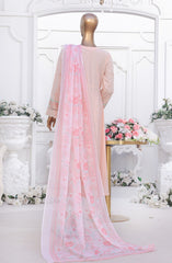 Bin Saeed Eid Edit Luxury Frock 3PC Collection D-10