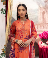 Uraan By Zara Meer Printed Doriya Staple Collection Vol 10 Design 10