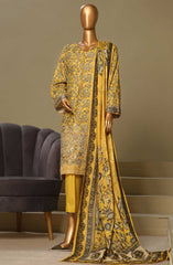 Bin Saeed Lawn Chikankari 3 PC Collection Vol 01 D-10