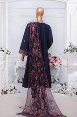 Bin Saeed Eid Edit Luxury Frock 3PC Collection D-11