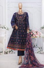 Bin Saeed Eid Edit Luxury Frock 3PC Collection D-11