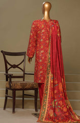 Bin Saeed Lawn Chikankari 3 PC Collection Vol 01 D-12