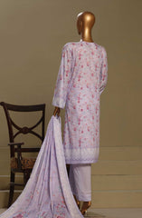 Bin Saeed Lawn Chikankari 3 PC Collection Vol 01 D-13