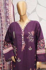 Bin Saeed Khaddar Winter Embroidered Collection 2024 D-14