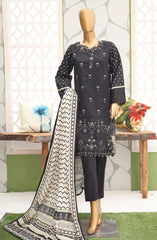 Bin Saeed Khaddar Winter Embroidered Collection 2024 D-15