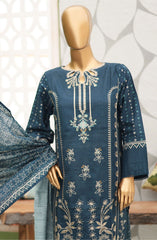 Bin Saeed Khaddar Winter Embroidered Collection 2024 D-16