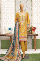 Bin Saeed Khaddar Winter Embroidered Collection 2024 D-17