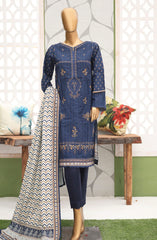 Bin Saeed Khaddar Winter Embroidered Collection 2024 D-19