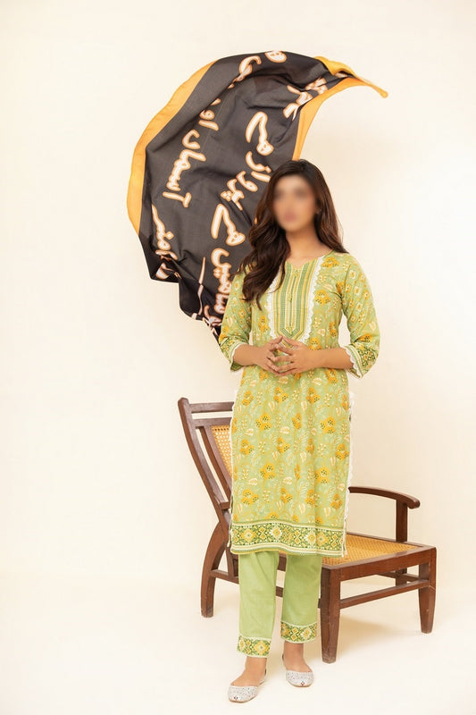 Kahani Suno Exclusive Printed Stoles Collection by Amna Khadija Design 26