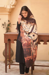 Odhnis By TNG Store D-04 Din Purane Odhni (Brown)