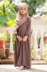 Black Camels Summer Kids Abaya Collection D-Doha Basic Abaya