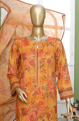Elite by HZ Textile Unstitched Embroidered Lawn Summer Collection 2025 D-212
