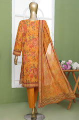 Elite by HZ Textile Unstitched Embroidered Lawn Summer Collection 2025 D-212