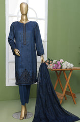 Elite by HZ Textile Unstitched Embroidered Lawn Summer Collection 2025 D-216