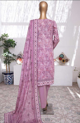 HZ Elegant Unstitch Embroidered Collection 2025 D-819