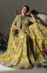 Elan Unstitched 3 Piece Wedding Festive Collection 2024 D-03 LIME BLOSSOM