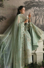 Elan Unstitched 3 Piece Wedding Festive Collection 2024 D-06 SEA OF SERENITY