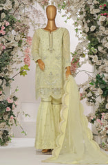 Eshal Fatima Lamhay 3 Pcs Organza RTW Collection By Emaan Adeel D-106