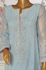 Eshal Fatima Lamhay 3 Pcs Organza RTW Collection By Emaan Adeel D-107