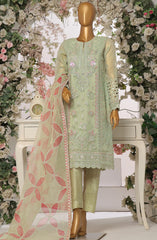 Eshal Fatima Lamhay 3 Pcs Organza RTW Collection By Emaan Adeel D-109