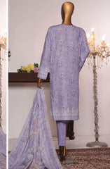 HZ Elite Khaddar Chikankari Collection 2024 Vol 02 D-54