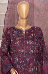 Elite by HZ Textile Unstitched Lawn Summer Collection 2025 Vol-02 D-214