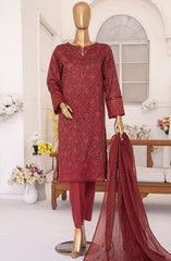 Elite by HZ Textile Unstitched Lawn Summer Collection 2025 Vol-02 D-215