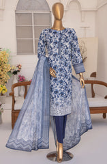 Elite by HZ Textile Unstitched Lawn Summer Collection 2025 Vol-02 D-217
