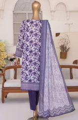 Elite by HZ Textile Unstitched Lawn Summer Collection 2025 Vol-02 D-218