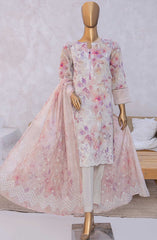 HZ Elite Unstitch Lawn Chikankari Collection D-237