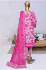 HZ Elite Unstitch Lawn Chikankari Collection D-238