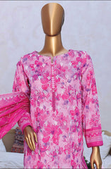 HZ Elite Unstitch Lawn Chikankari Collection D-238