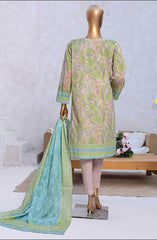 HZ Elite Unstitch Lawn Chikankari Collection D-240