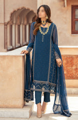 Merakish Unstitched Luxury Chiffon Formal Collection 2024 D-ESHAL