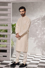 TGM Fancy Kurta Pyjama Collection 2023 Elegant Parchment