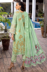 Minha Florum Luxury Embroidered Lawn Collection D-13