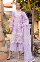 Minha Florum Luxury Embroidered Lawn Collection D-15