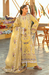 Florent Luxury Lawn Eid Edits Collection 2025 D-04 B