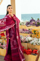 Florent Luxury Lawn Eid Edits Collection 2025 D-07