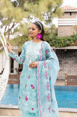 Florence by Nur Unstitched Lawn Summer Collection 2025 D-231