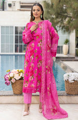 Florence by Nur Unstitched Lawn Summer Collection 2025 D-233